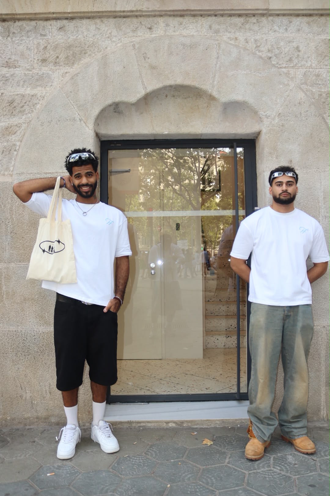 HF Oversize Tee Summer '26 Blue with Tote Bag